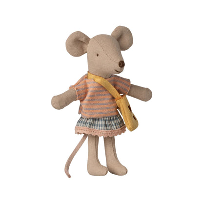 Maileg Little Sister Mouse with Bag