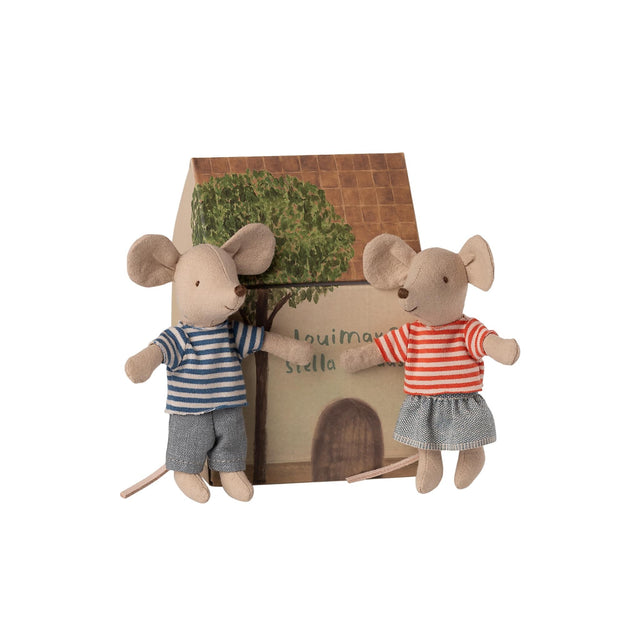 Maileg LouiMax and Stella Mice - Little Brother and Sister