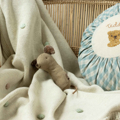 Maileg Lullaby Friends Mouse Rattle - Light Umber