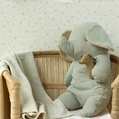 Maileg Lullaby Friends Mouse Rattle - Light Umber