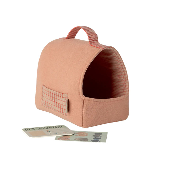 Maileg Pet Carrier - Coral