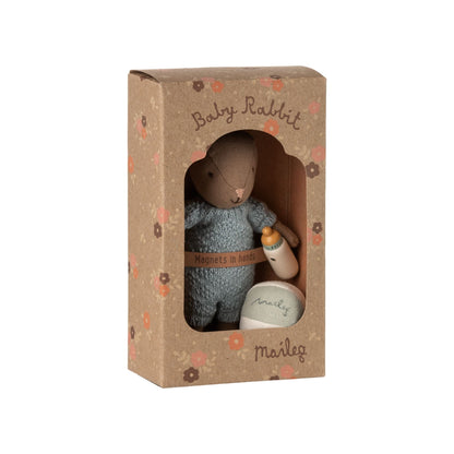Maileg Rabbit Micro Set - Blue