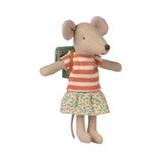 Maileg Big Sister Tricycle Mouse - Green