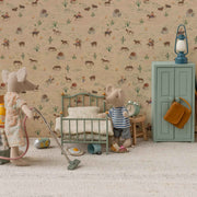 Maileg Vintage Mouse Single Bed - Mint
