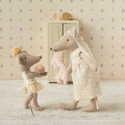 Maileg Mum & Dad Wedding Mice Couple in Box
