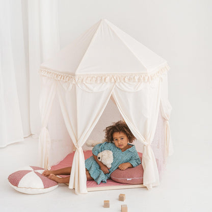 MiniCamp Boho Pavilion Play Tent - Ecru