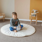 MiniCamp Pom Pom Playmat - Ecru
