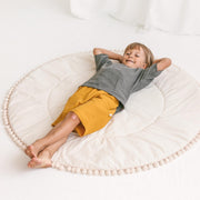 MiniCamp Pom Pom Playmat - Ecru