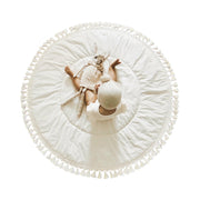 MiniCamp Tassel Playmat - Ecru