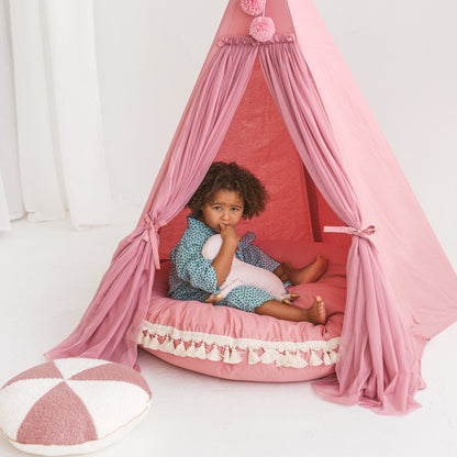 MiniCamp Fairy Play Tent with Tulle in Rose