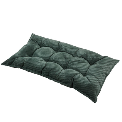 MiniCamp Corduroy Floor Cushion - Petrol Green