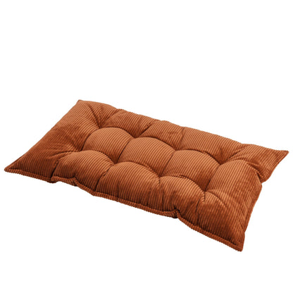 MiniCamp Corduroy Floor Cushion - Terracotta