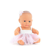 Miniland Caucasian Girl Baby Doll - 21cm