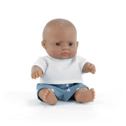 Miniland Latin Baby Boy Doll - 21cm