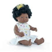 Miniland African Girl Doll - 38cm