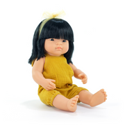 Miniland Asian Girl Doll - 38cm