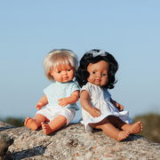 Miniland Blonde Caucasian Doll - 38cm