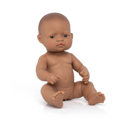 Miniland Hispanic Baby Girl Doll - 32cm