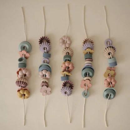 Mushie Bead Lacing Toy Set