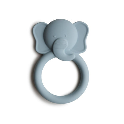 Mushie Teether - Elephant Cloud
