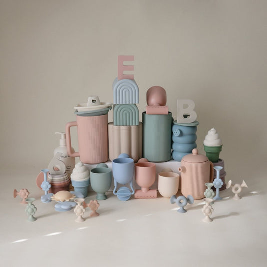 Mushie Pour & Play Bath Set