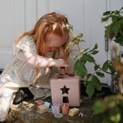Mushie Shape Sorting Box - Petal