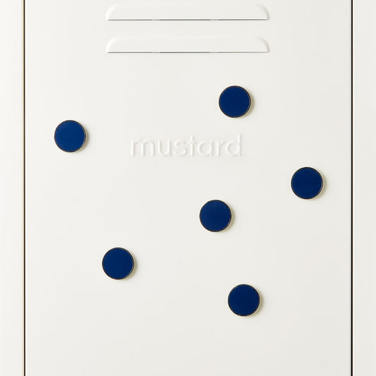 Mustard Made The Buttons - Navy
