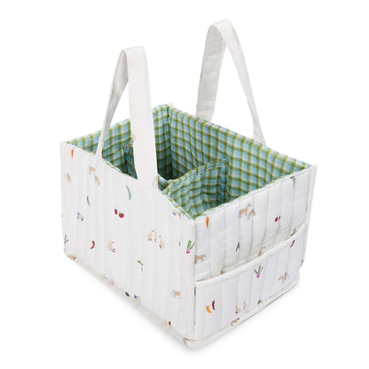 Avery Row Nappy Caddy - Little Farm