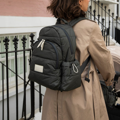 Avery Row Baby Changing Backpack - Soft Black