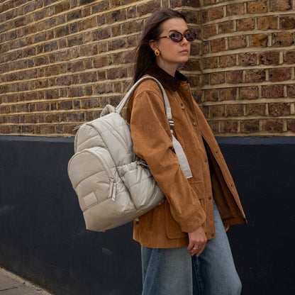 Avery Row Baby Changing Backpack - Oyster
