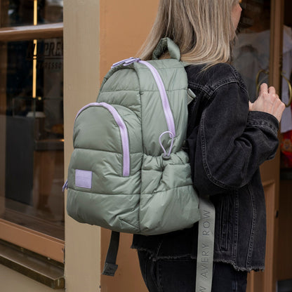 Avery Row Baby Changing Backpack - Olive
