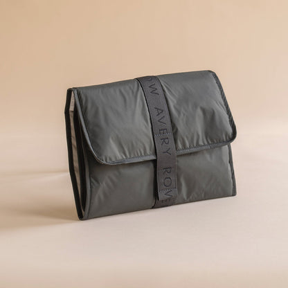 Avery Row Travel Baby Changing Mat - Soft Black
