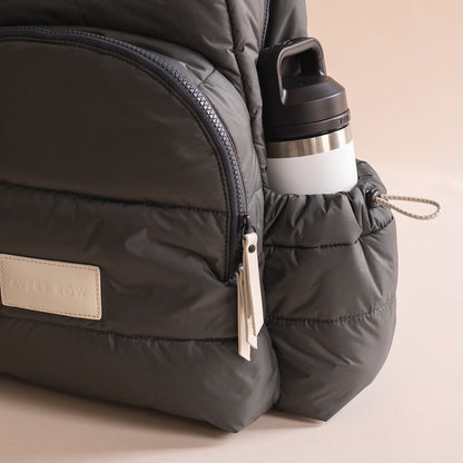 Avery Row Baby Changing Backpack - Soft Black