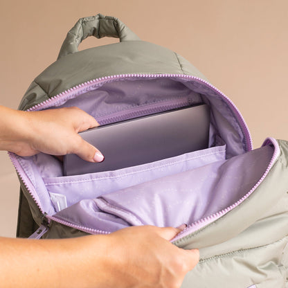 Avery Row Baby Changing Backpack - Olive