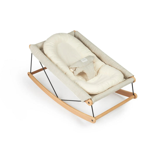 Nobodinoz Growing Green Bouncer Newborn Twill Insert