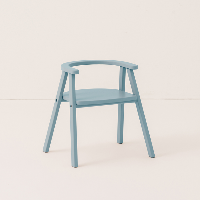 Nobodinoz Growing Green Kid's Chair - Baltic Blue