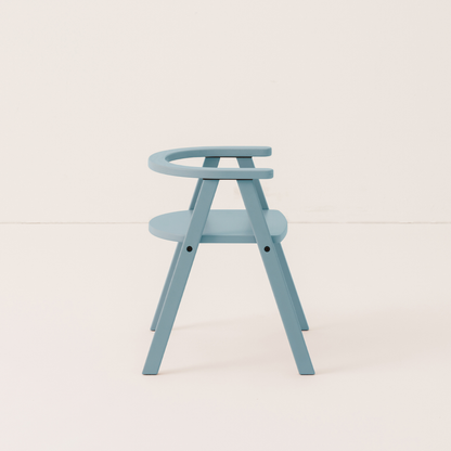 Nobodinoz Growing Green Kid's Chair - Baltic Blue