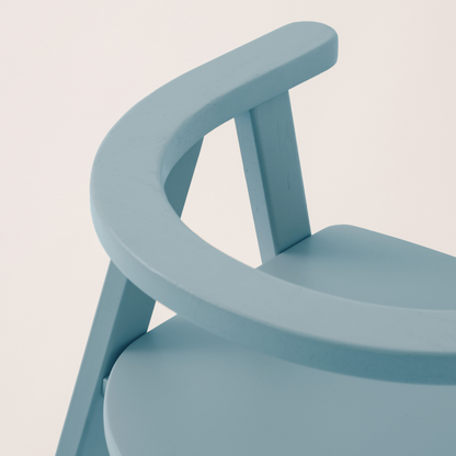 Nobodinoz Growing Green Kid's Chair - Baltic Blue