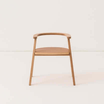 Nobodinoz Growing Green Kid's Chair - Oak