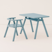 Nobodinoz Growing Green Kid's Table - Baltic Blue