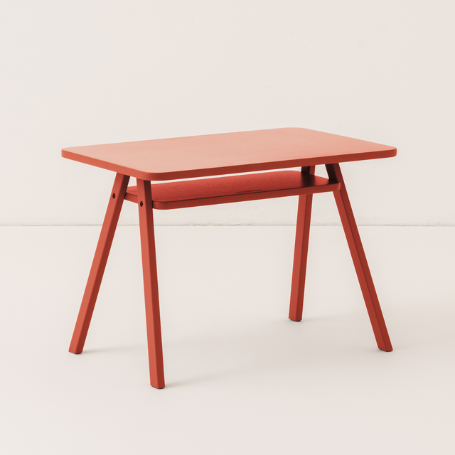 Nobodinoz Growing Green Kid's Table - Burnt Red