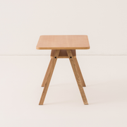 Nobodinoz Growing Green Kid's Table - Oak
