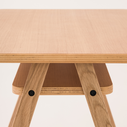 Nobodinoz Growing Green Kid's Table - Oak