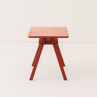 Nobodinoz Growing Green Kid's Table - Burnt Red