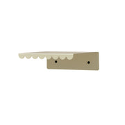Nobodinoz Lacquered Steel Small Wall Shelf - Green Tea