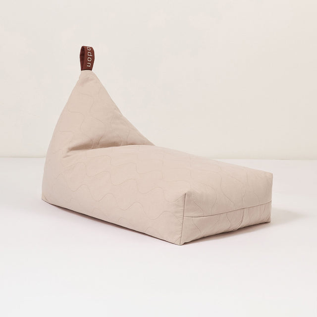 Nobodinoz L1N0 Quilted Beanbag - Mauve Pink