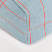 Nobodinoz Vibes Armchair Beanbag - Blue Red Grid