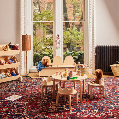 Oeuf NYC Camel Storage Bench - Birch