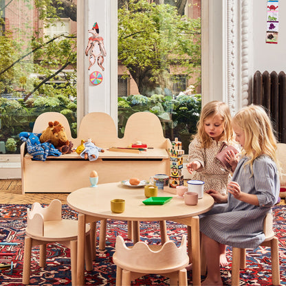 Oeuf NYC Camel Storage Bench - Birch