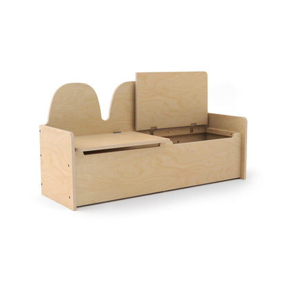 Oeuf NYC Camel Storage Bench - Birch